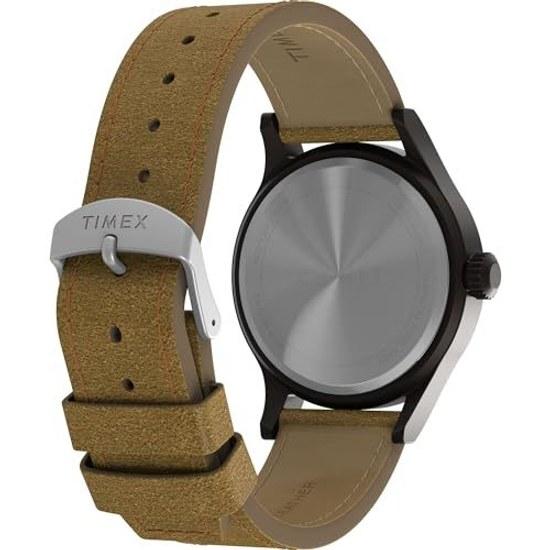 Timex Expedition Scout 40mm Mens Analog Watch Luminous Hands Durable Comfortable Adjustable Strap 24-Hour Format Sturdy Outdoor 50M Water Resistant