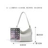 Light luxury messenger bag women's bag loose fashion commuting feeling new underarm bag women's large capacity shoulder bag elegant 2025