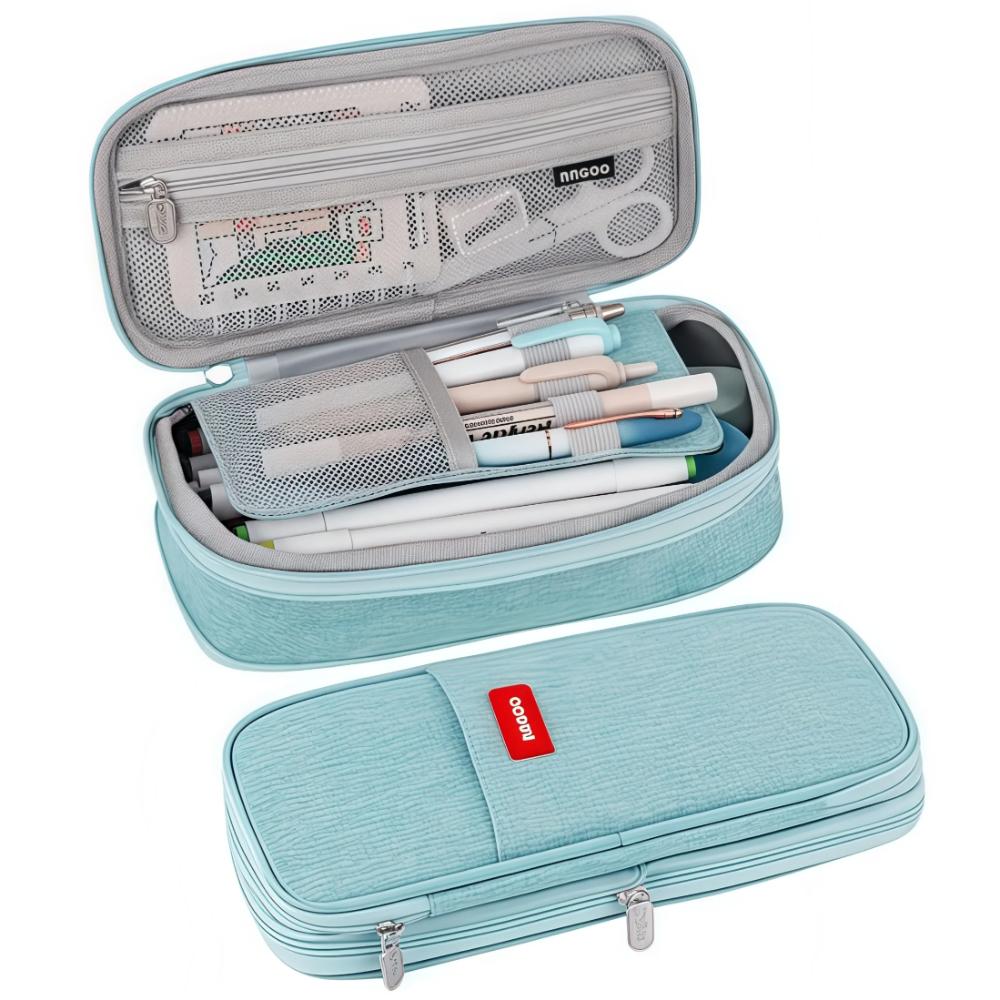 Multifunctional Stationery Bag Double-layer Stationery Organizer Fashion Pen Box  Gift