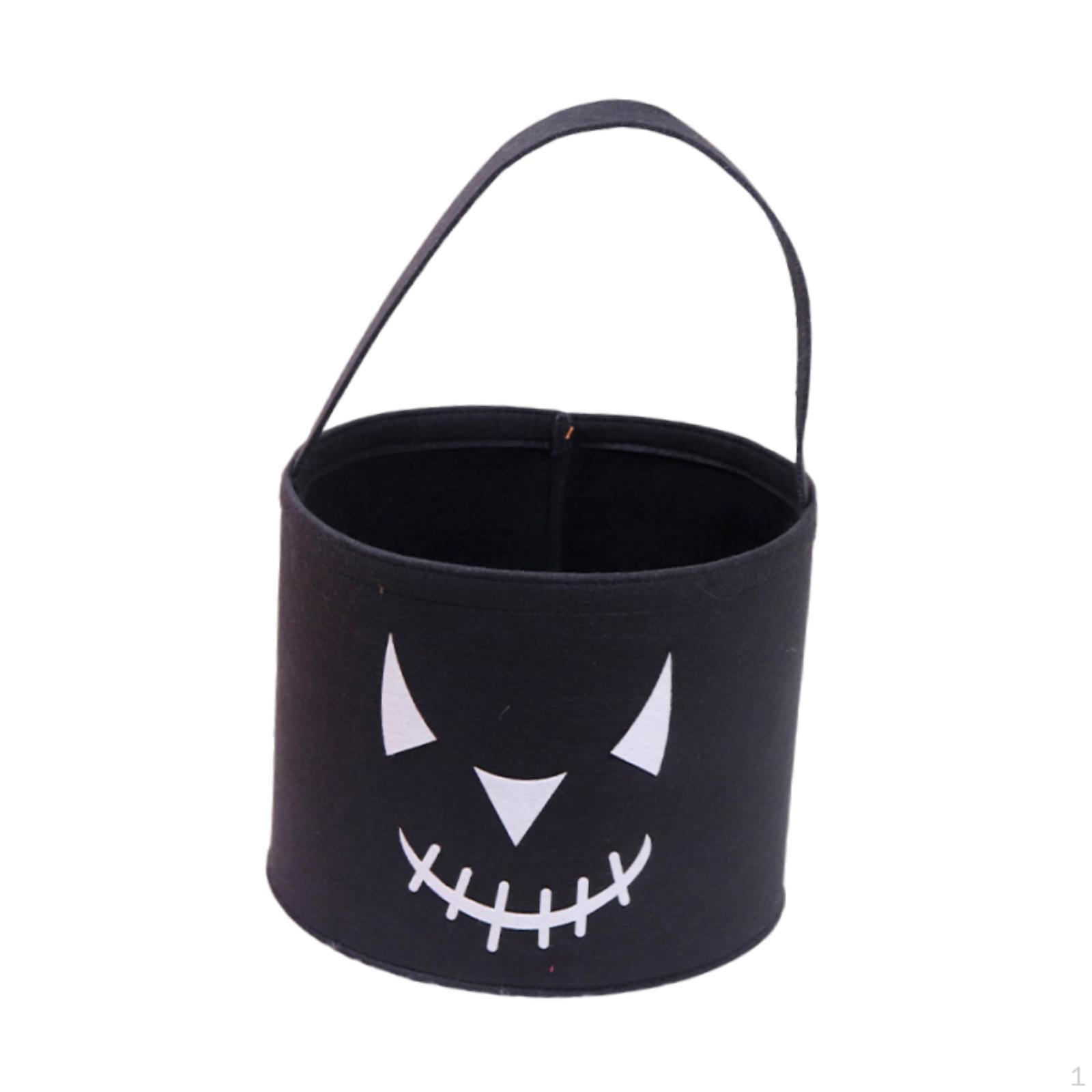 

Праздничный держатель для конфет на Хэллоуин для угощения чёрный