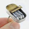 Unique Sardines Finger Ring Gold Silver Fun Rings Fashionable Sardine Can Rings  Women Men