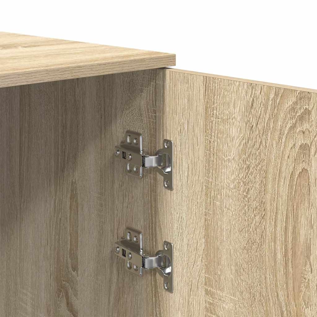 Storage Cabinet Sonoma Oak 40 x 45 x 103.5 cm Particleboard
