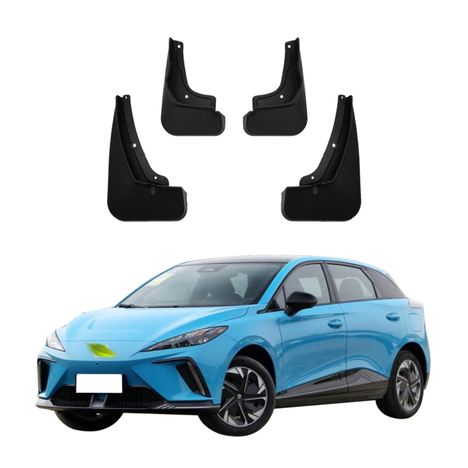 

4PCS Car Mud flaps Splash Guards Mudguards Car Mud Flaps Compatible with MG4 2022 2023 2024 MG-08 чёрный