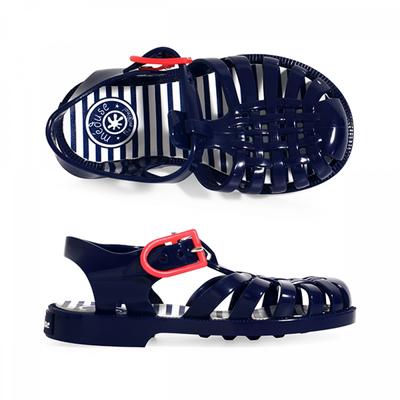 Meduse Sunray Marine Marinho Marinho Crianças Crianças Sandálias Sapatos de Gelatina