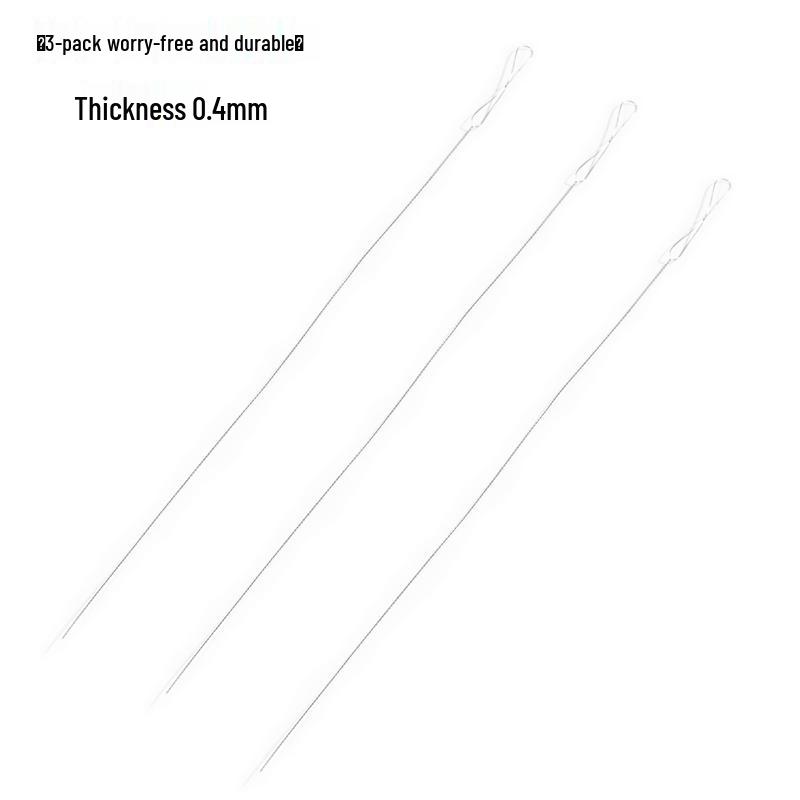 Wenwan Crochet & Beading Set: Steel Wire Hooks, Twisted Needles, and Stringing Line for Buddhist Beads
