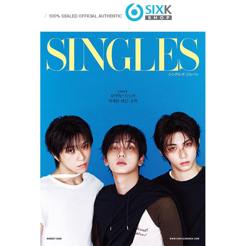 [Предзаказ] SINGLES JAPAN VOL.20 - ДЖЭХЁН, ТЭСАН, УНХАК(БОЙНЭКСТДОР) ПОКРЫТИЕ