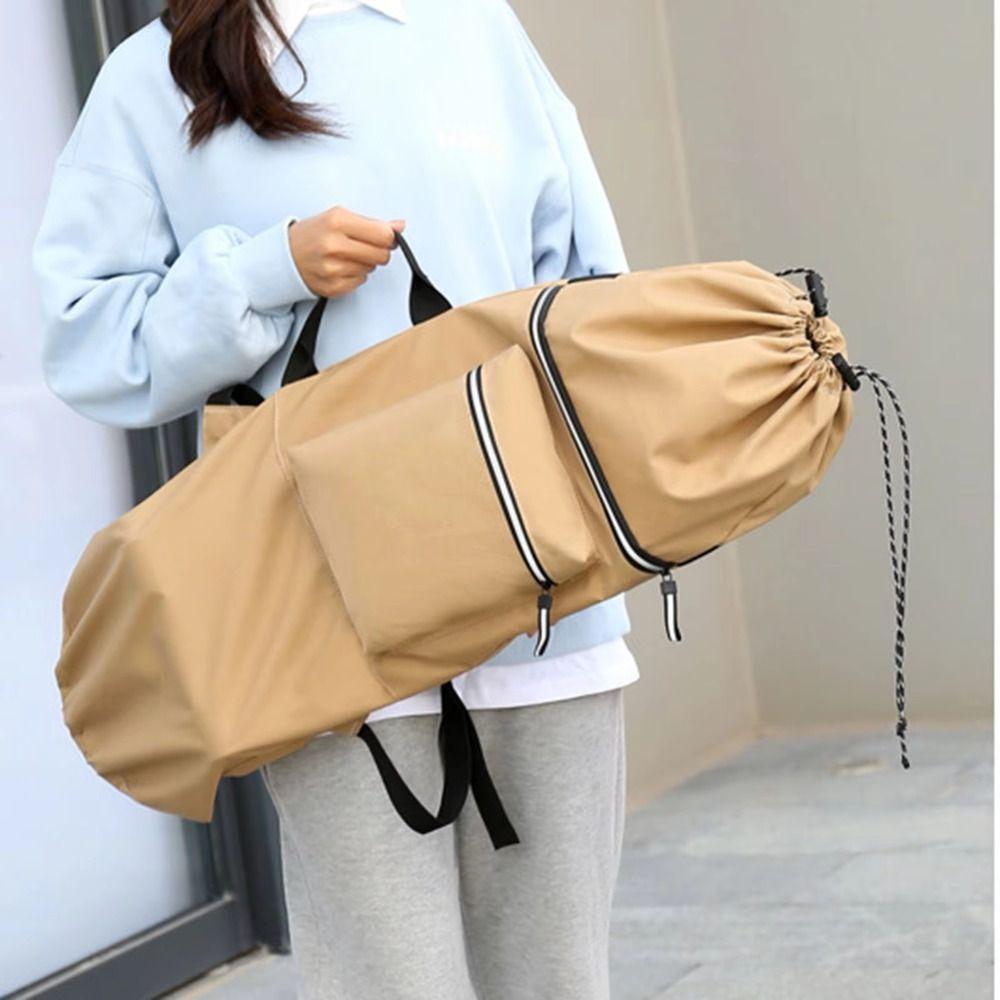 With Handle Skateboard Carry Pouch Drawstring Closure Skateboard Backpack Skateboard Bag  Beginners