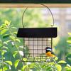 Hanging bird feeder Reusable Squirrel Proof Feeding Station Mental Cage Bird Feeder for Wild Hummingbirds Woodpeckers All Breeds