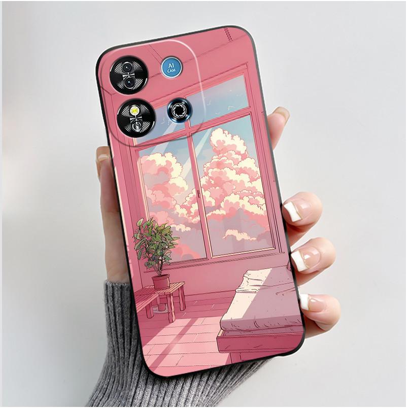 Casing For Oukitel C57 Pro C57 Plus Ultra C57S BLU J12 Phone Case Aesthetic Luxury Cute Cool Boy Girls Soft Silicone Matte Cover