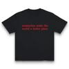 Mustaches Make The World A Better Place Funny Mustache Lover 100 Cotton Y2k Streetwear Unisex Graphic Tee Made In Usa