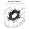 IIIPRO Ultra-Light Bicycle Brake Rotor 140/160mm Hollow High-Strength Steel MTB/Road Bike 6 Bolts/Center Lock Disc Brake Rotors
