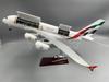 1:160 Scale 46cm Airplane Model 380 New UAE A380 Plane Diecast Resin Flip Version With Light And Wheel Aircraft Decoration Gift