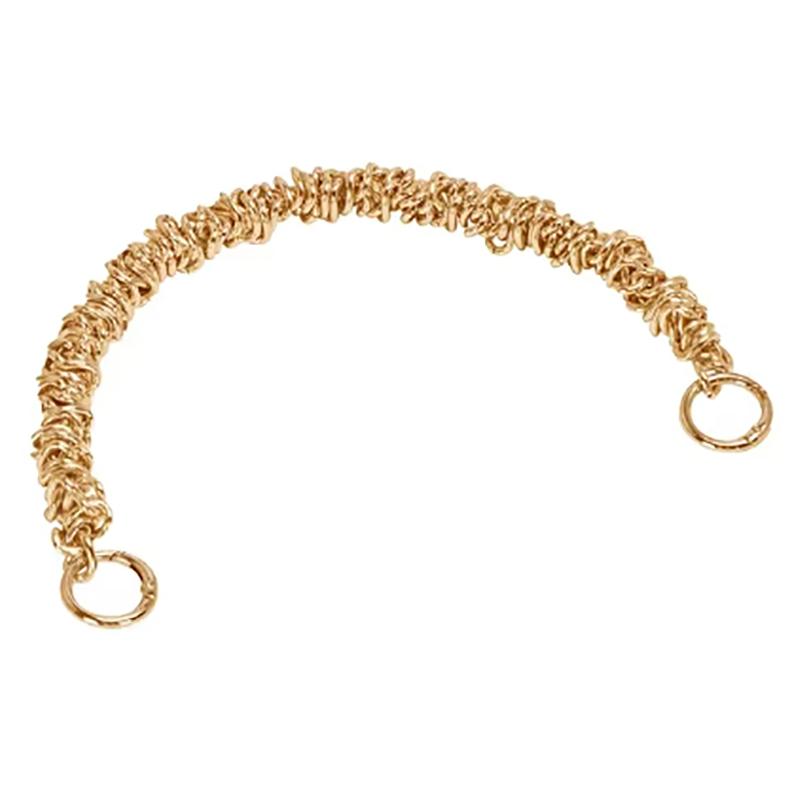 Exquisite Irregular Handbag Chain Metal Handle For Shoulder Bag Replacement Bag Parts Women Bag Accessories 37CM Short Bag Strap