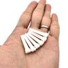 6pcs White Bone Abalone Bridge Pins+Nail Puller for Folk Guitar Replacement Accessories