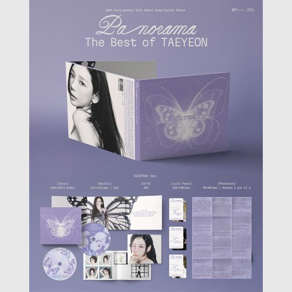 TAEYEON - [Panorama : The Best of TAEYEON] (DIGIPACK wer.)