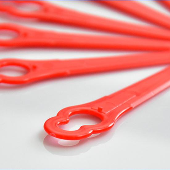 20/50/100Pcs Mower Cutter Blades Ergonomic Design Universal Simple Installation Lawnmower Plastic Cutting Blade Parts Kit