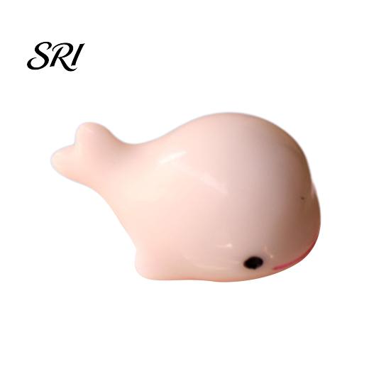 Miniature Elf Figurine Animal Mini Dolphin Bunny Duck Chick Rabbit Resin Statue Ornament Dollhouse Fairy Garden Micro Landscape Decoration A