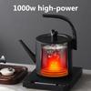 220V Electric Coffee Pot 1000ml Hot Water Jug Temperature-Control Heating Water Bottle Stainless Steel Gooseneck Tea Kettle