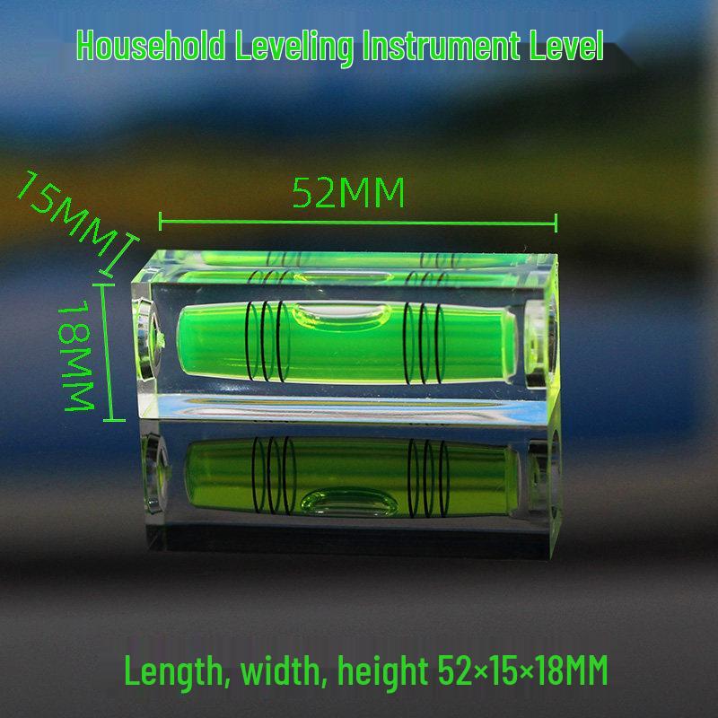 52mm Portable Green Three-Line Precision Level Cube