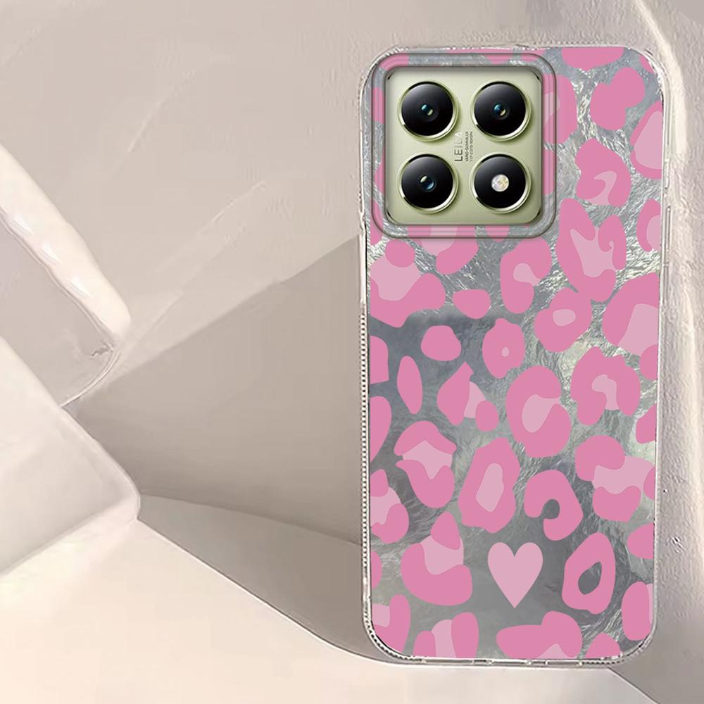 Retro Leopardenmuster Wirbelmuster Handyhülle für Xiaomi 13T 14T 11 Lite NE Poco X5 M6 Pro X6 X7 X3 Pro NFC C65 C61 M5S Hülle