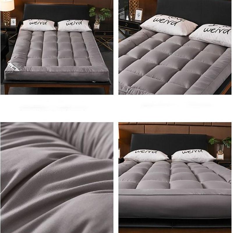 Saltea de dormit pentru acasă îngroșată de 10 cm Saltea super moale, pliabilă pentru închiriere, cameră de hotel, dormitor pentru studenți, lenjerie de pat, saltea pentru somn