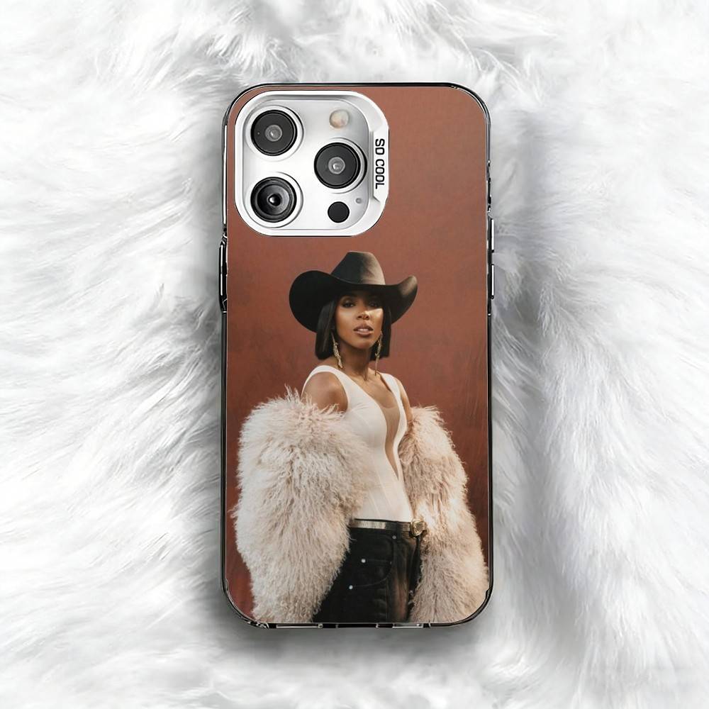 

Singer kelly R-Rowland Printed Phone Case For iPhone 16 17 15 14 12 13 Pro Max Black Color Shockproof Cover iPhone15plus