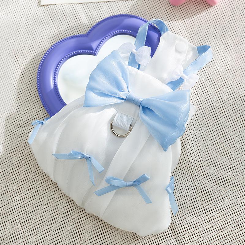 Pet Dress Cat Suspender Skirt Dog Clothes Summer Teddy Than Bear Universal Small Puppy Spring Summer Thin