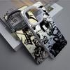 Modetrend Anime One Piece Tuschemalerei Zoro ACE Bunt Mattiert Laser Vollabdeckung PC Stoßfeste Handyhülle für IQOO Z9 Turbo Z9X