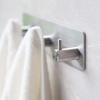 Sticker Adhesive Stainless Steel Hooks Wall Door Clothes Coat Hat Hanger Kitchen Bathroom Rustproof Towel Hooks