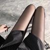 Aurora Ultra-Thin Black Silk Stockings - Seamless, Snag-Resistant, Glossy Finish for Silky Smooth, Sexy Legs.