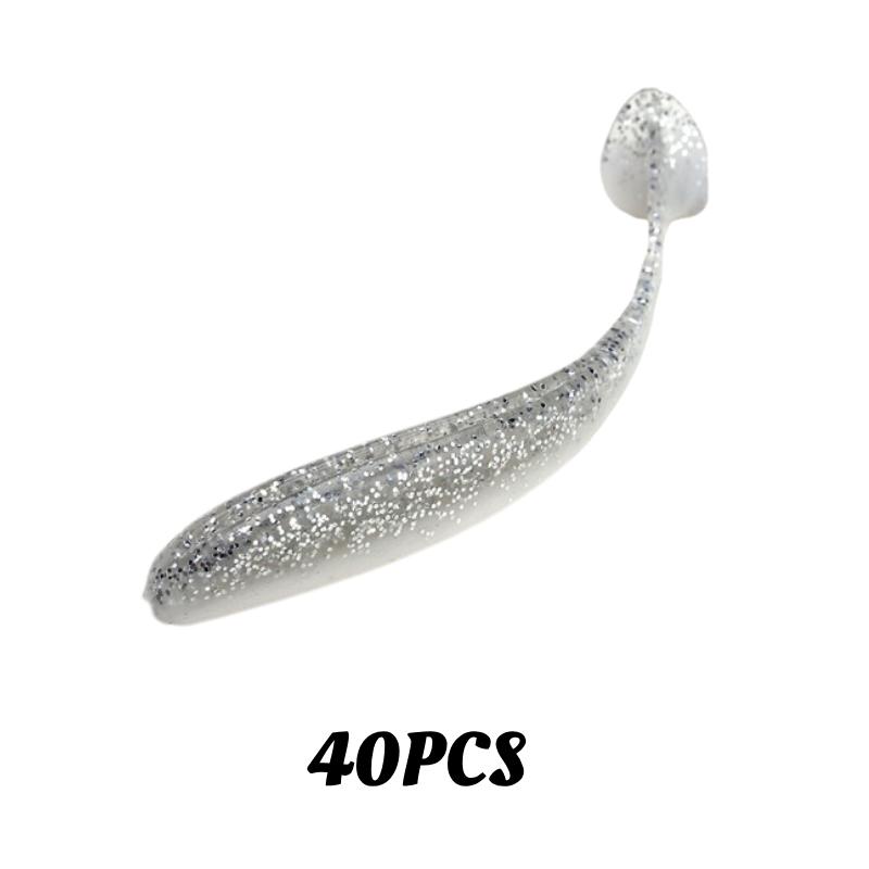 

Baits Soft Lure Saline Taste Fishy Smell Bionic Fish Outdoor Accessories Fishing Silver