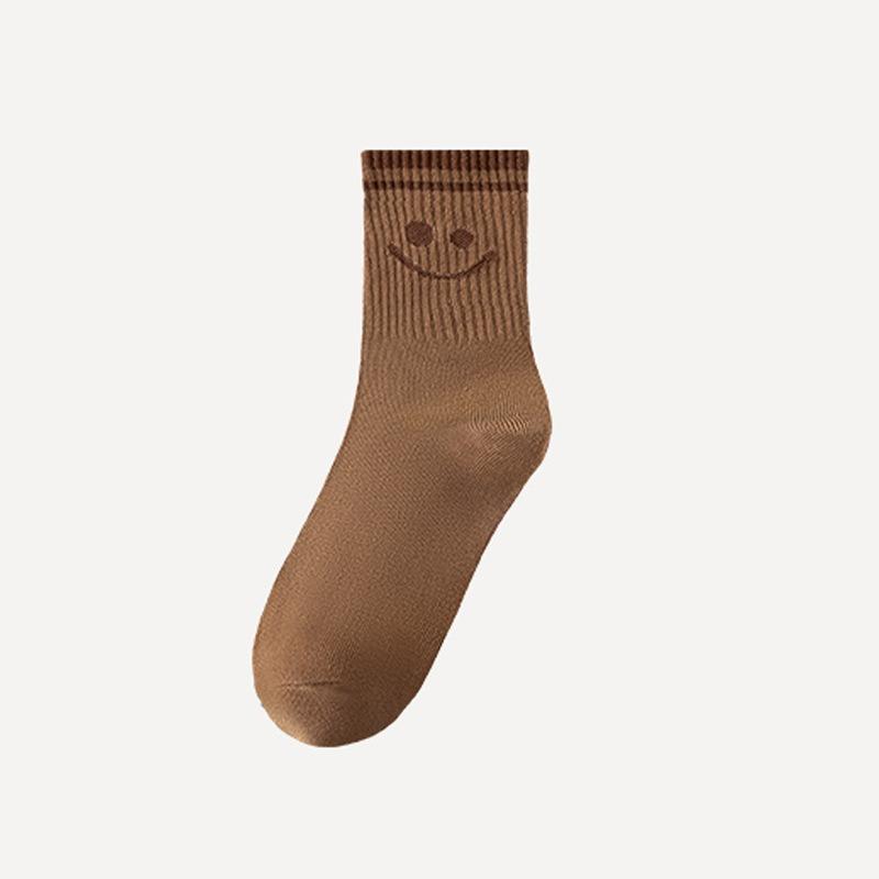 Ladies Spring and Autumn Fashion New Sweat Absorbing Sports Tube Socks