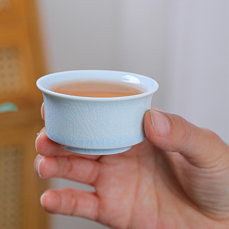 Wedding tea set with gifts Ge kiln opening a complete set of kung fu tea set business real estate opening annual meeting