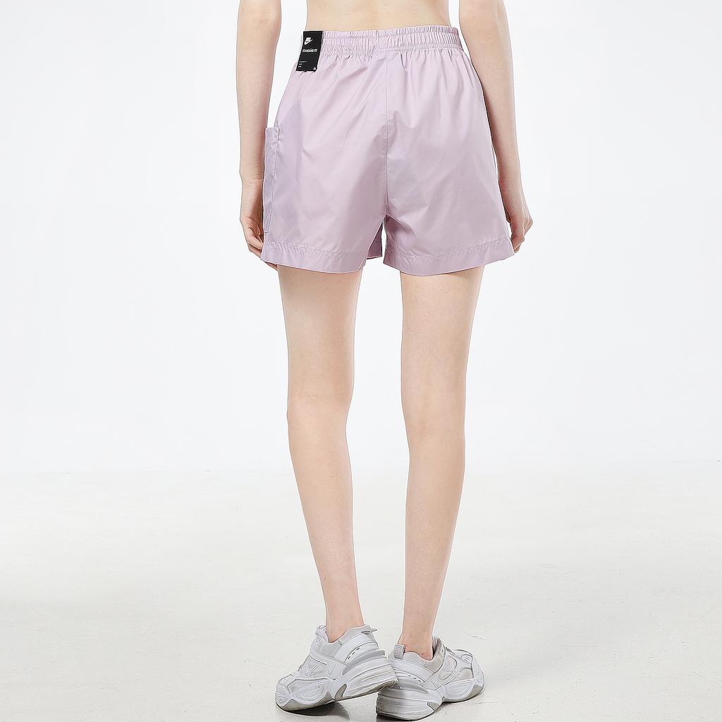 Nike Casual Soft Durable Woven Sports Shorts Women Shorts Light-Purple CJ1689-576