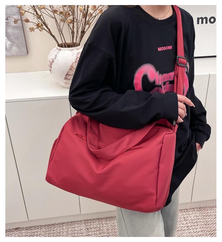 Unisex Sports Yoga Gym Bag: Lightweight, Large-Capacity Crossbody Backpack for Short Trips, Swimming, Fitness, and More.