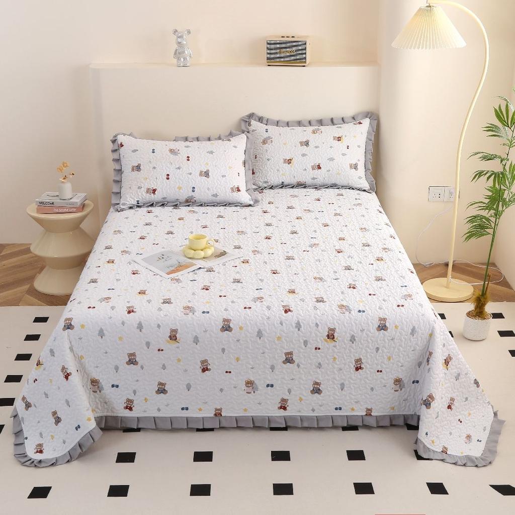 Linens Mattress Covers Bed Sheet Set Cool Breathable Bedspread Summer Large Washed Cotton Bedding Mat Sheets Contemporary