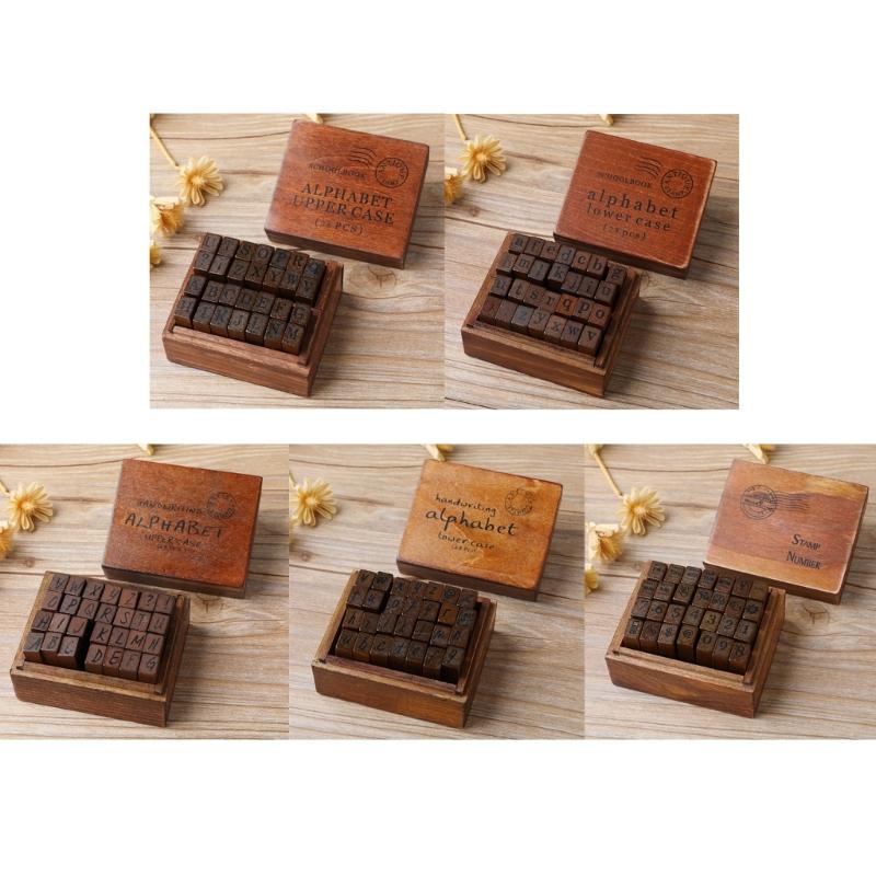 Decorative Wooden Rubber Stamp for Scrapbooking Diary Card Making Gift Wrap