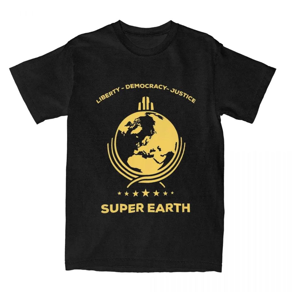Bărbați Femei Helldivers 2 Joc Cămașă Îmbrăcăminte Super Earth Plonjând în Infern Tricou Îmbrăcăminte Streetwear Tricouri Toate Sezoanele