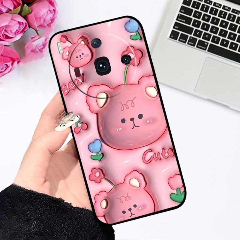 Cases For Nubia Z50S Pro 5G Capa NX713J TPU Silicone Phone Cover For ZTE nubia Z60S Pro Cute Fashion Protective Bumper Fundas