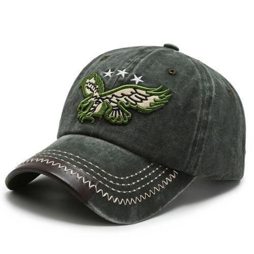 Eagle Baseball Embroidery Cap Versatile Sun Hat Shade Cap Outdoor Breathable