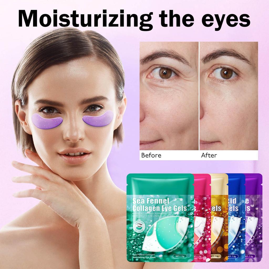 Tight Eye Bag Removing Eye Mask With Black Circles, Fine Lines, And Fishtail Lines 2ml