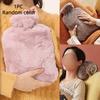 1PC Random Color Hot Water Bag for Bed Warm Neck Shoulder Pain Hand Feet Warmer Menstrual Cramps Hot Compress