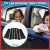 6Pcs Door Pillar Window Trim for Toyota Highlander 2015- New
