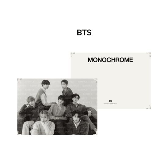 BTS МОНОХРОМ Премиум Фото BTS