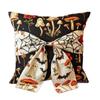 Hidden Zipper Halloween Cushion Cover 2D Printing Square Cushion Shell  Couch Pillow