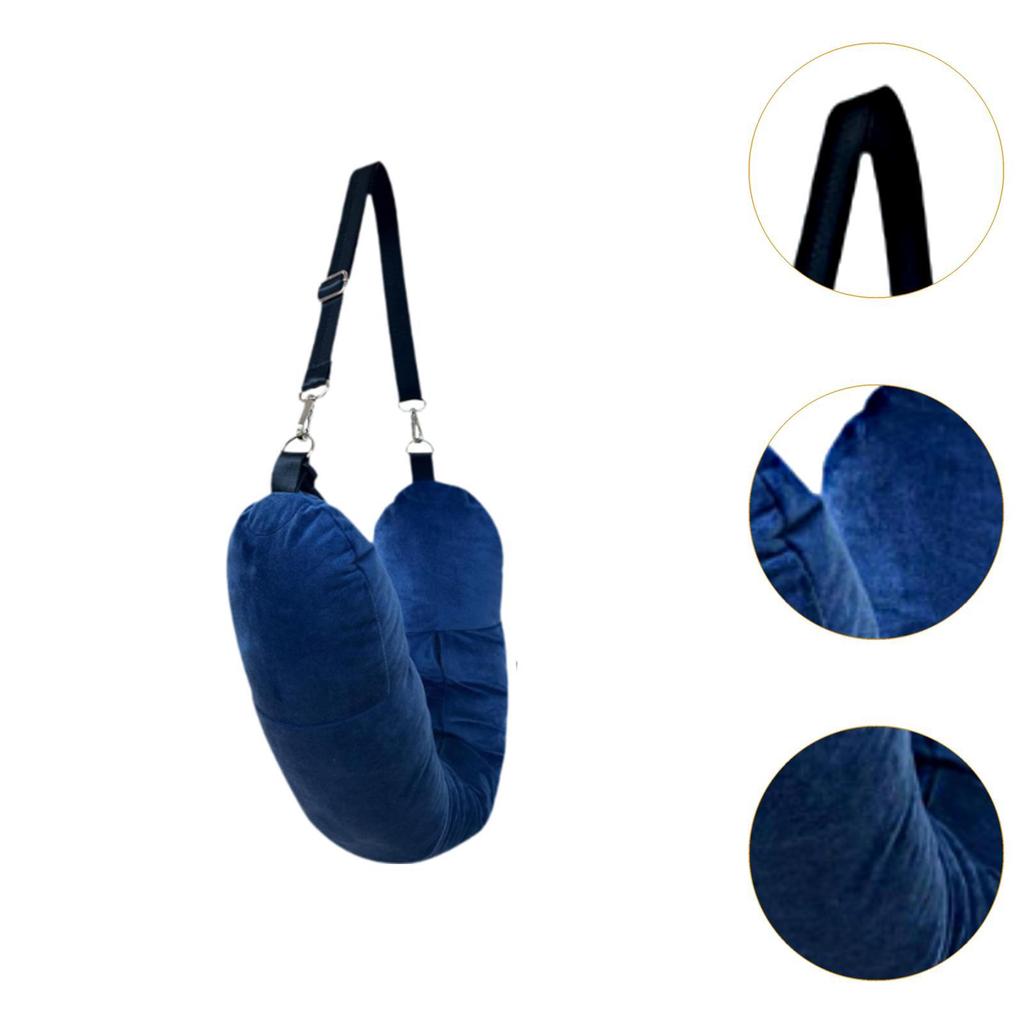 Travel Neck Pillow Case Cover Rest Cushion Adjustable Packable Efficient Storage Storage Bag for Travel Essentials Extra Luggage