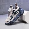 Running shoes light girls' and children's sports shoes button new breathable children's shoes boys' and boys' toilet shoes spring and autumn 2025