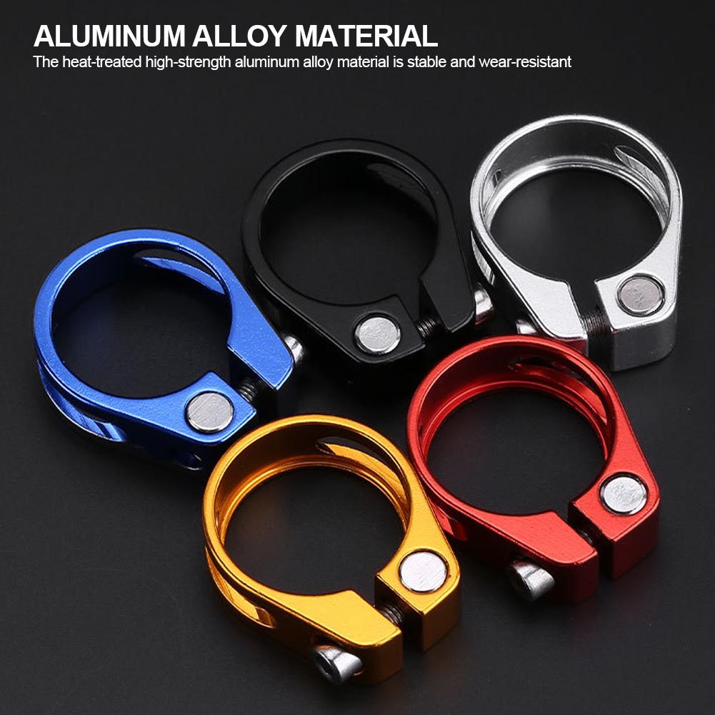 Aluminiumlegierung Fahrrad Sattelklemme Bolzen Schraube Verschluss 28,6 mm Sattel Sattelstütze Rohrklemme für MTB Rennrad Fixed Gear