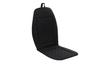 Car Apron Type PU Leather Seat Cover Easy Clean Mounted Car Seat Cushion PU Seat Cover Universal Car Item Color 2 Piece Leather-like (Black (Line