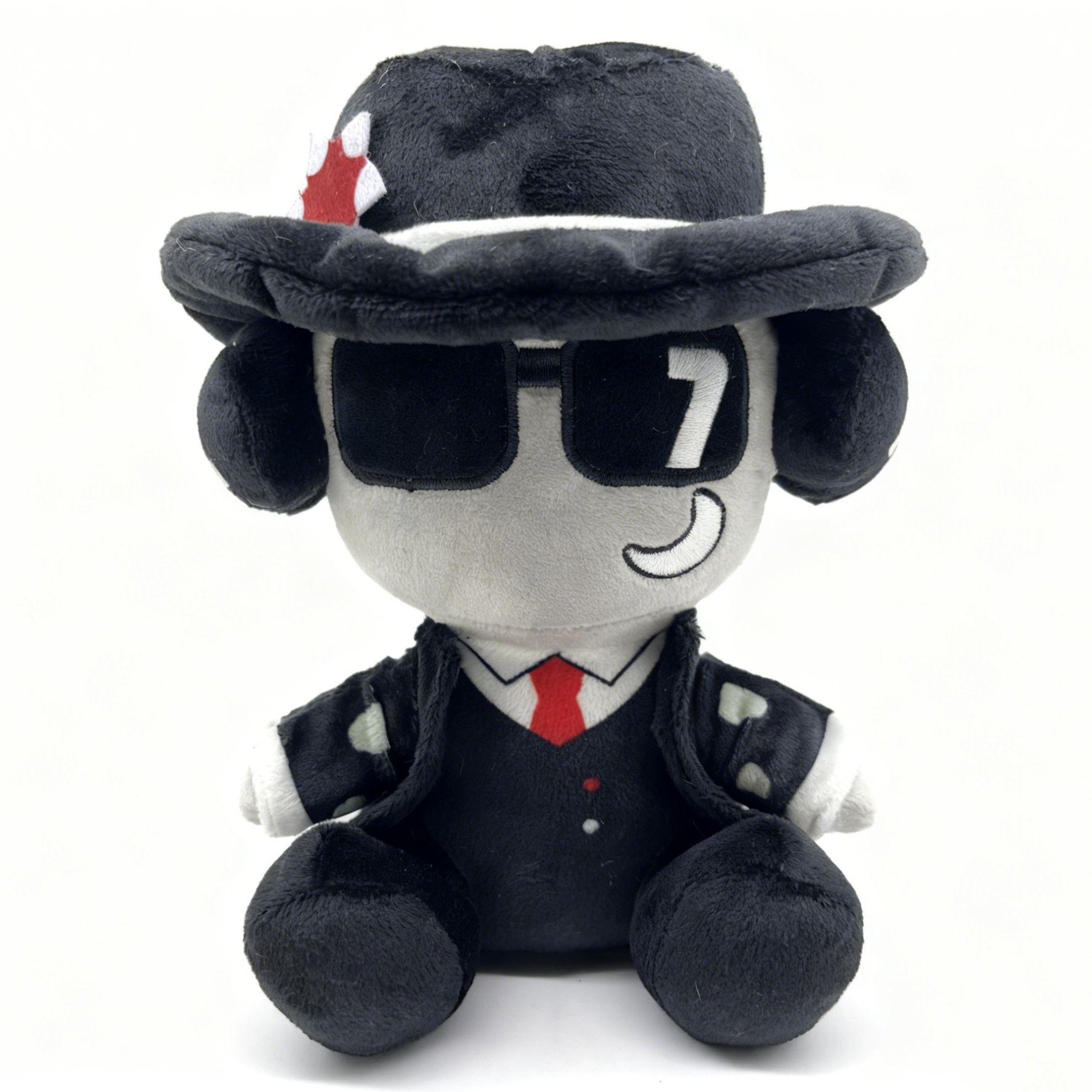 

New Two-Time Forsaken Two Time Plush Doll Cute Anime Peripherals Toy Halloween Christmas Gift in stock шампанського